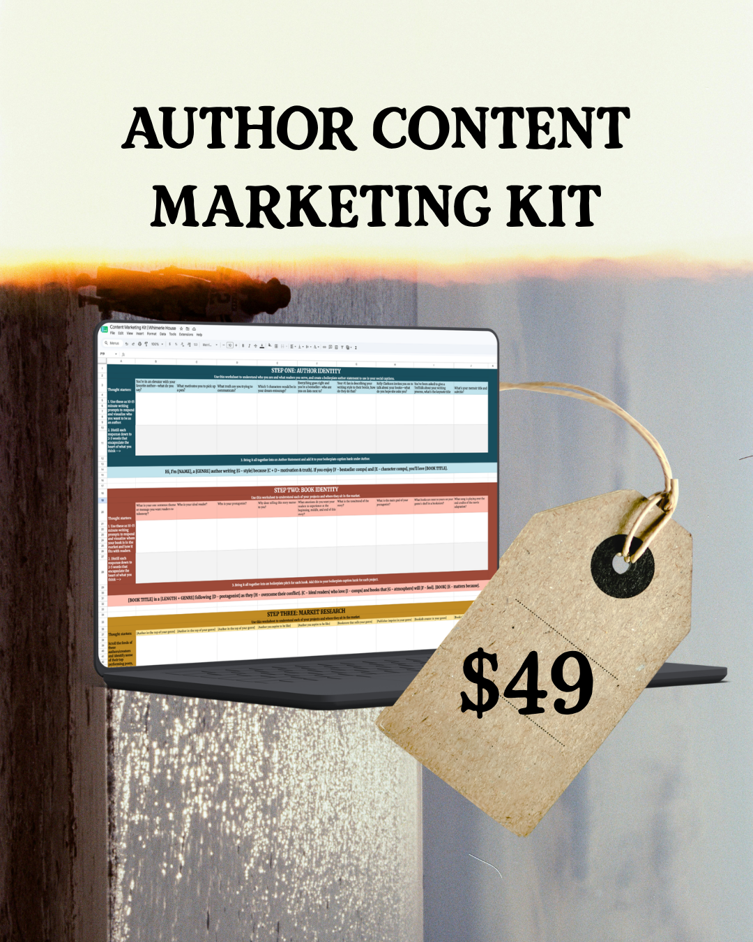 Author Content Marketing Kit
