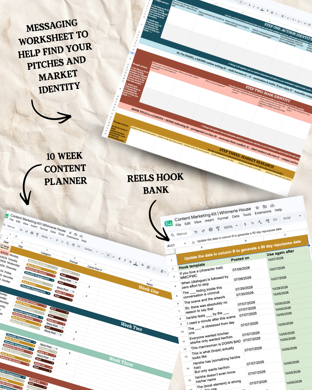 Author Content Marketing Kit