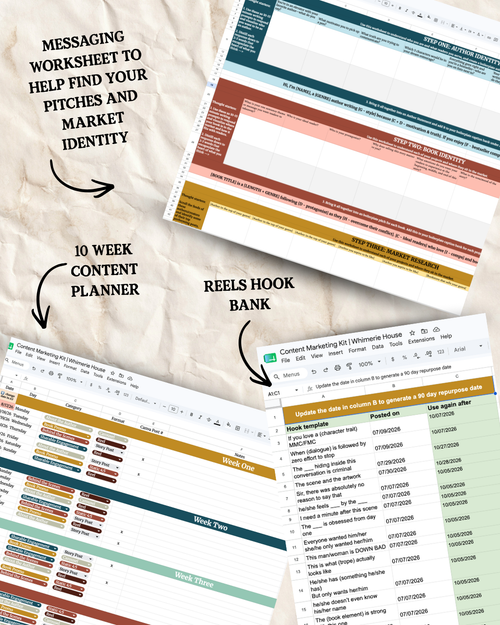 Author Content Marketing Kit