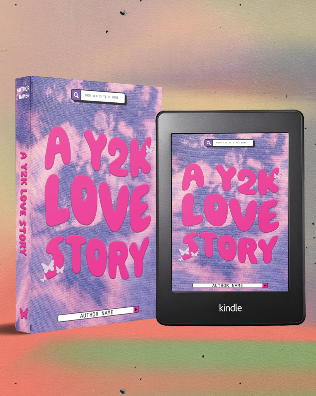 Complete Book Launch: Y2K Themed Contemporary Romance
